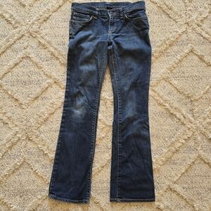 Patagonia Bootcut Jeans Women's 26 x 29 Low Rise Organic Cotton Denim